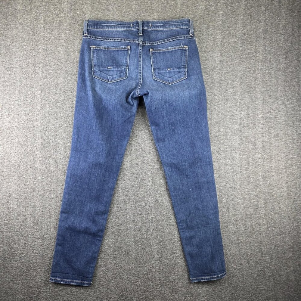 Flying Monkey Skinny Jeans Womens 26 Blue Medium Wash Mid Rise Stretch Denim - Picture 2 of 9